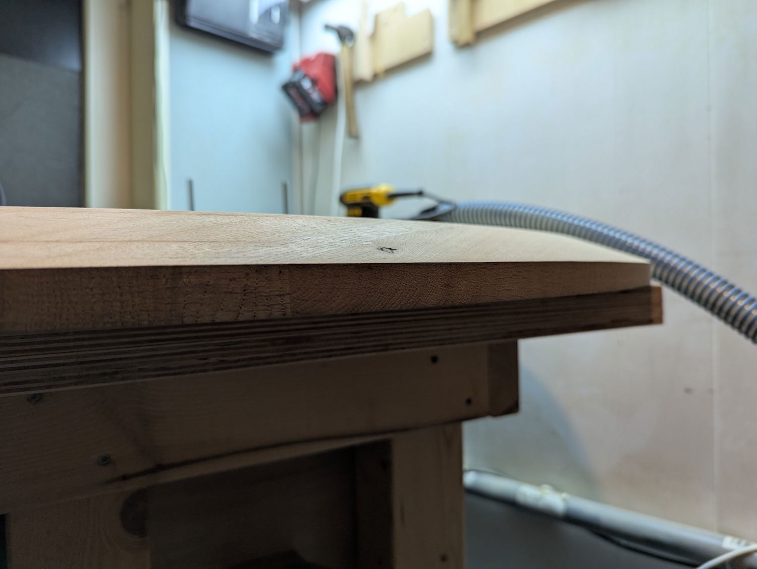 With some sanding it was starting to look great!