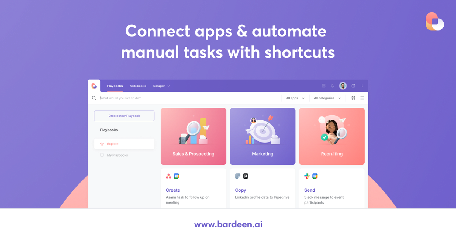 Bardeen | Automate your repetitive tasks with one click