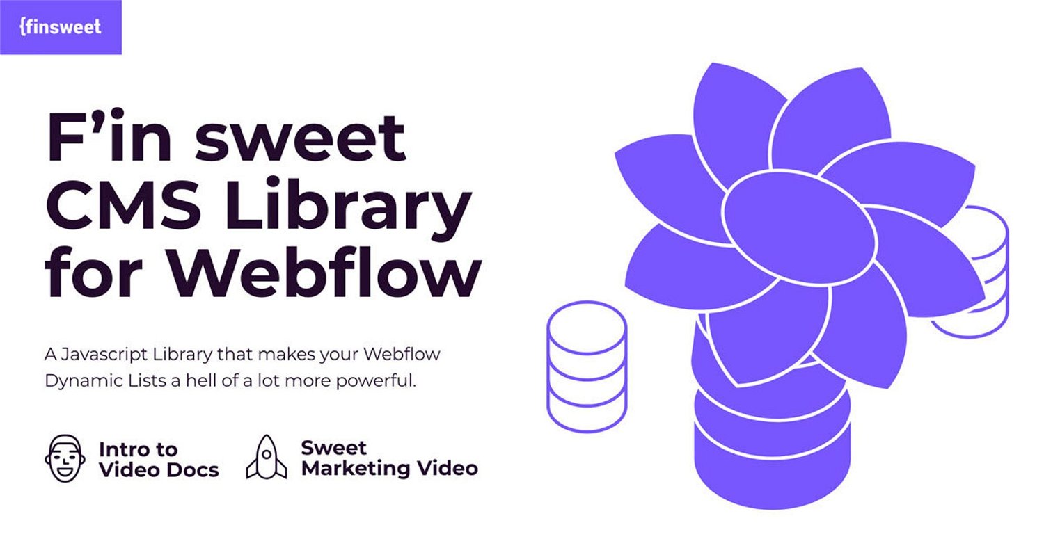 Docs - CMS Library for Webflow by Finsweet