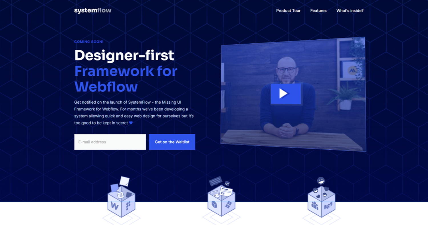 SystemFlow | Designer-first Framework for Webflow