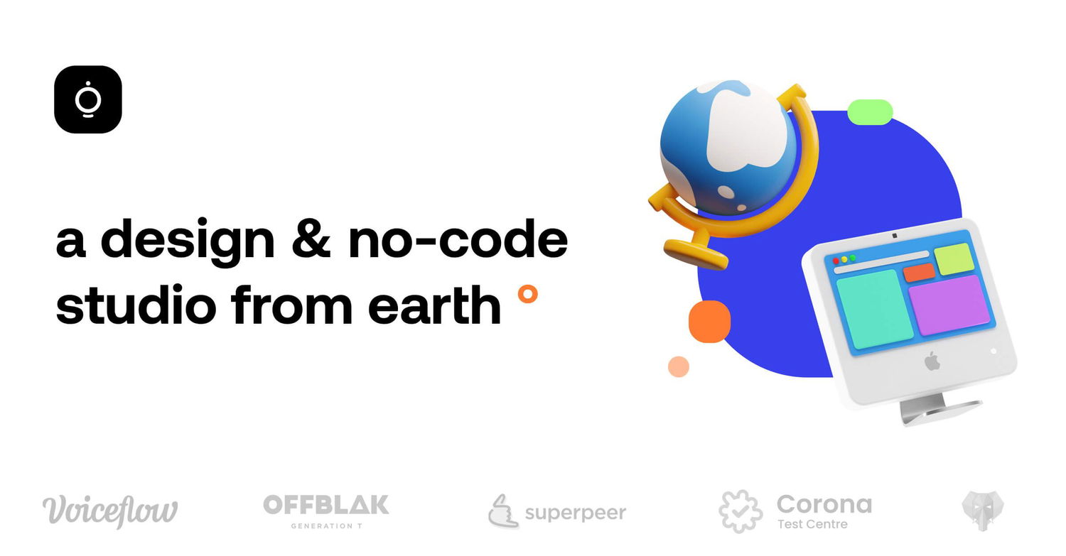 design & no-code studio!