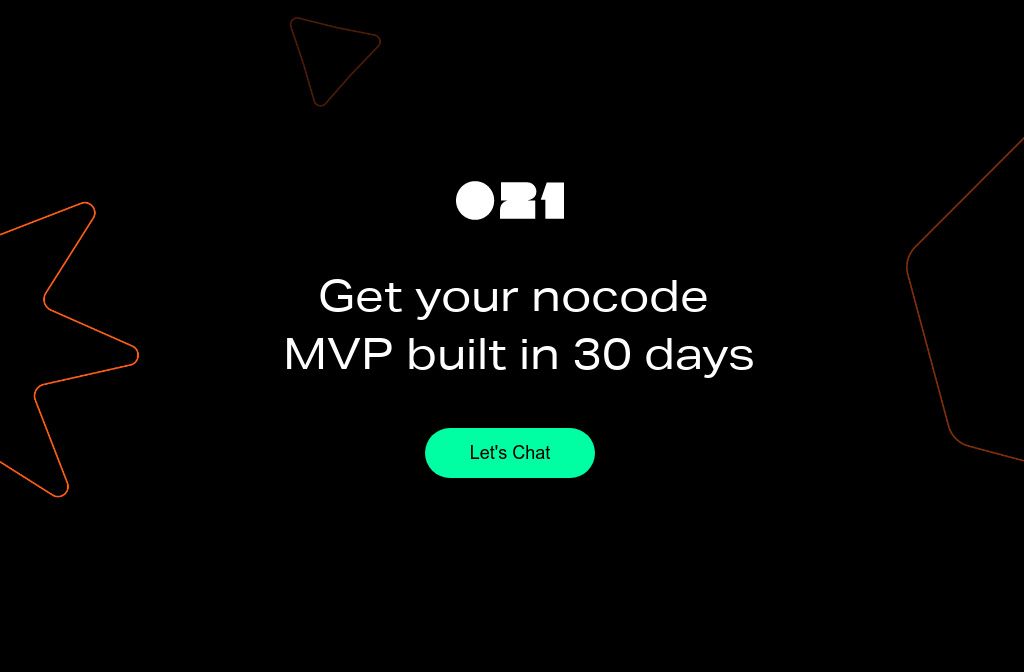 021 - We build no-code websites and apps