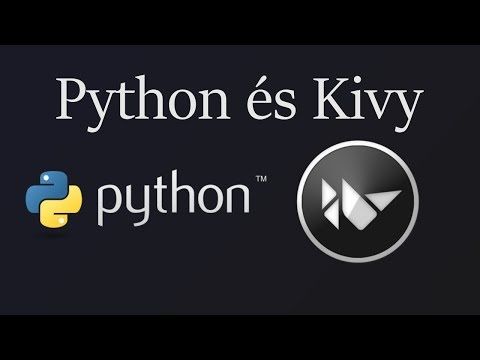 Python és Kivy GUI programozás - 01 - Kivy telepítése