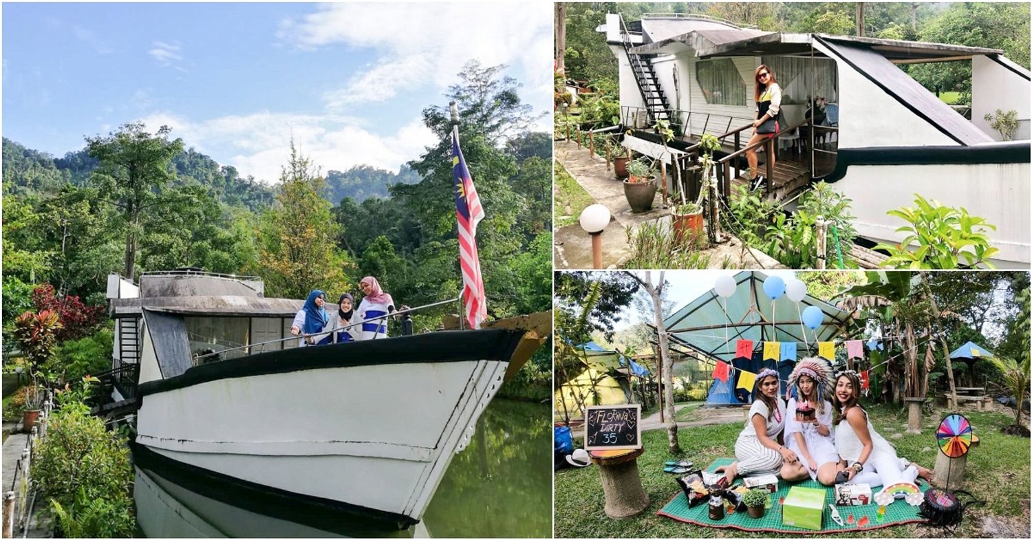 Sleep in a floating boathouse in Janda Baik, 1h from KL!