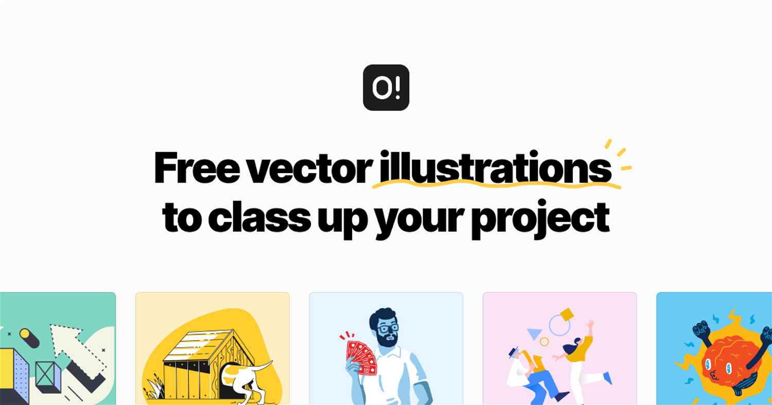 Free Vector Illustrations for Your Website