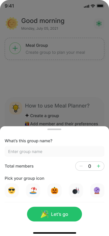 Create group