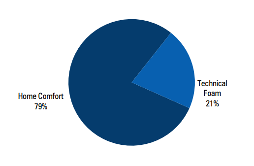 Revenue segmentation across segments