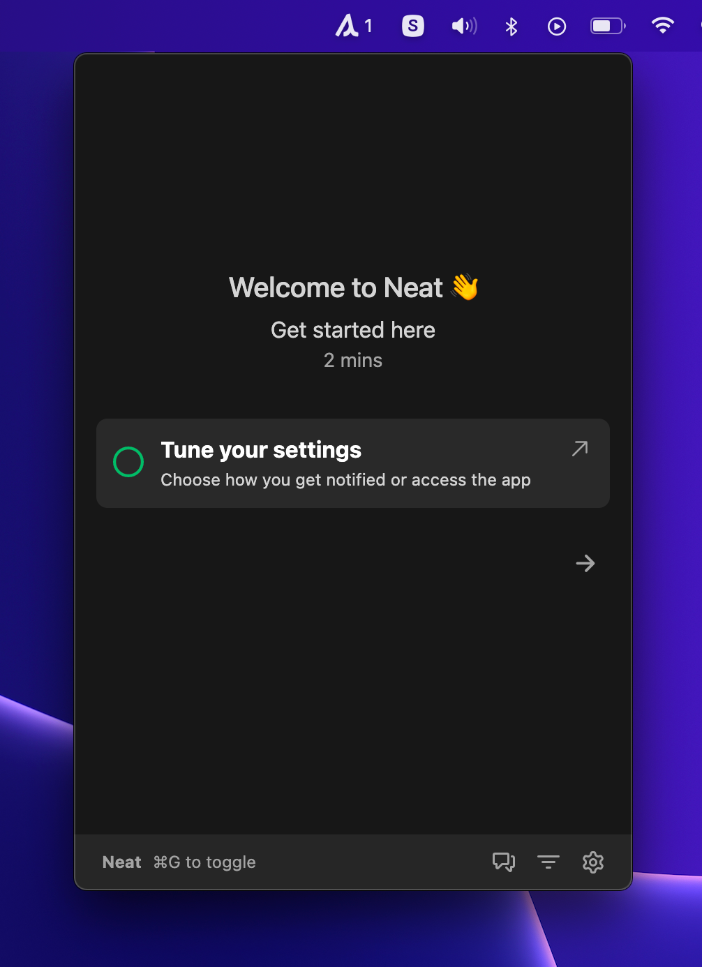 All-new onboarding experience.