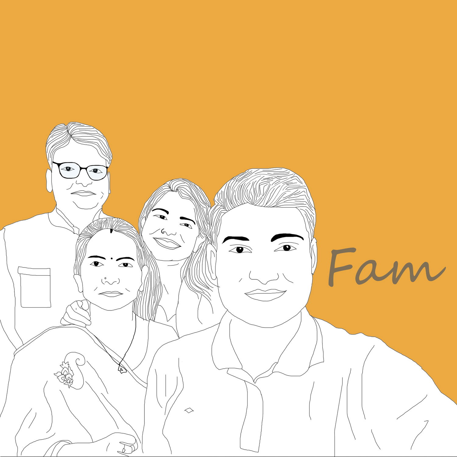 That's me & my crazy Family :P