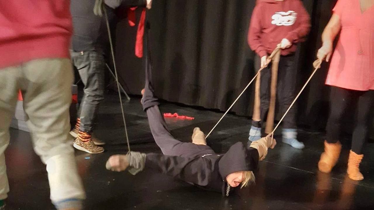 Harjoituskuva Sekunnit ennen kaatumista