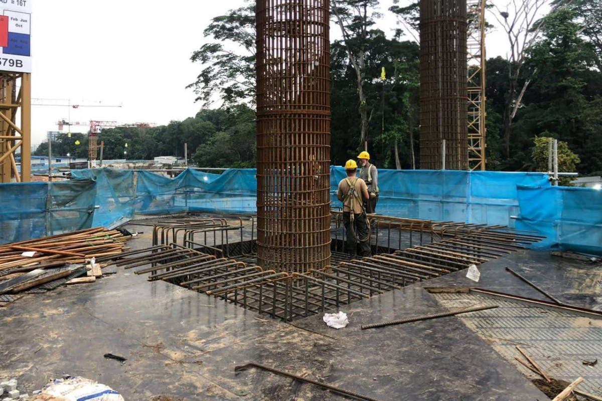 Formwork process for general load-bearing columns of an educational institution project
Vignette
CSCEC / WOHA