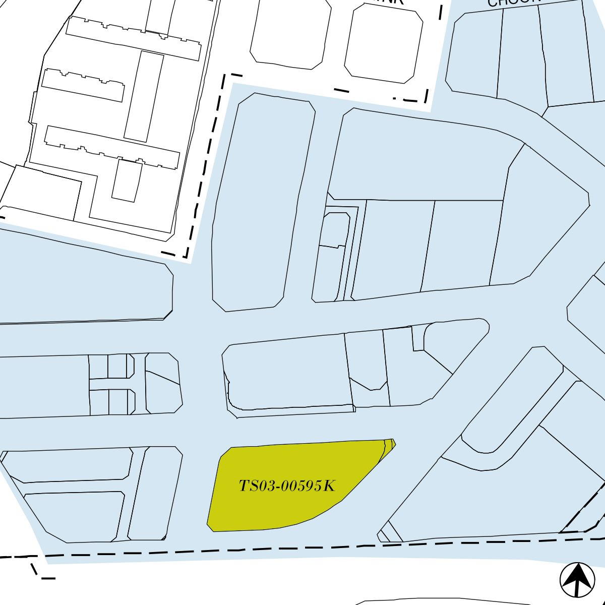 Commercial land use with a GPR of 5.6 with a requirement for Urban Design Guidelines for the Downtown Core Planning Area