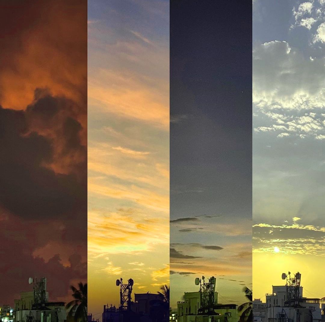 The same view clicked while shifting hues