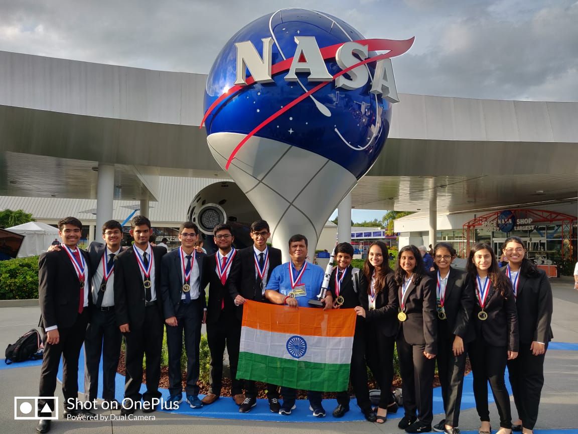 Represented India at NASA, Kennedy Space Center, USA and won the competiton.