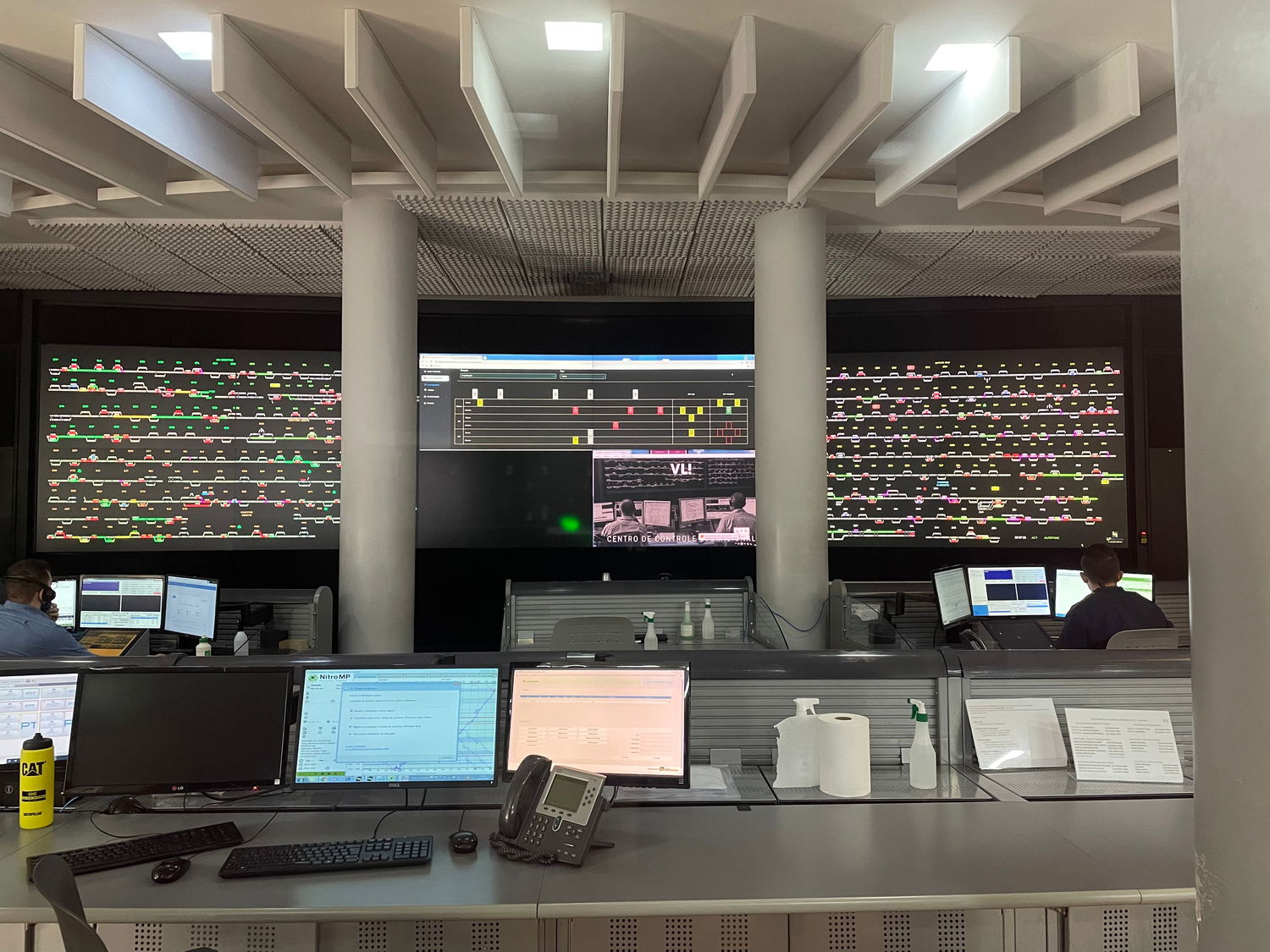 Restricted access OCC. These panels keep track of everything from VLI (whole network, exchange process, etc)