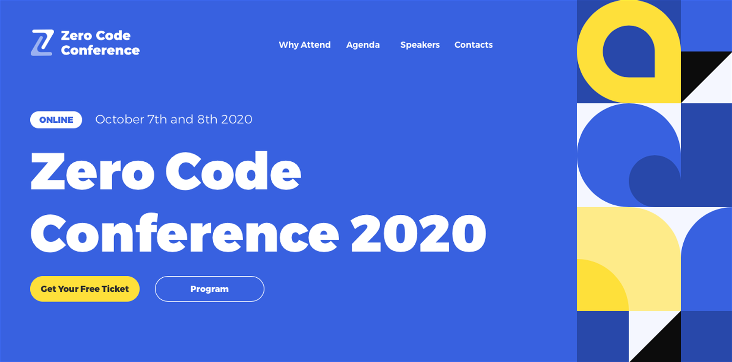 No-Code Conference by Zeroqode