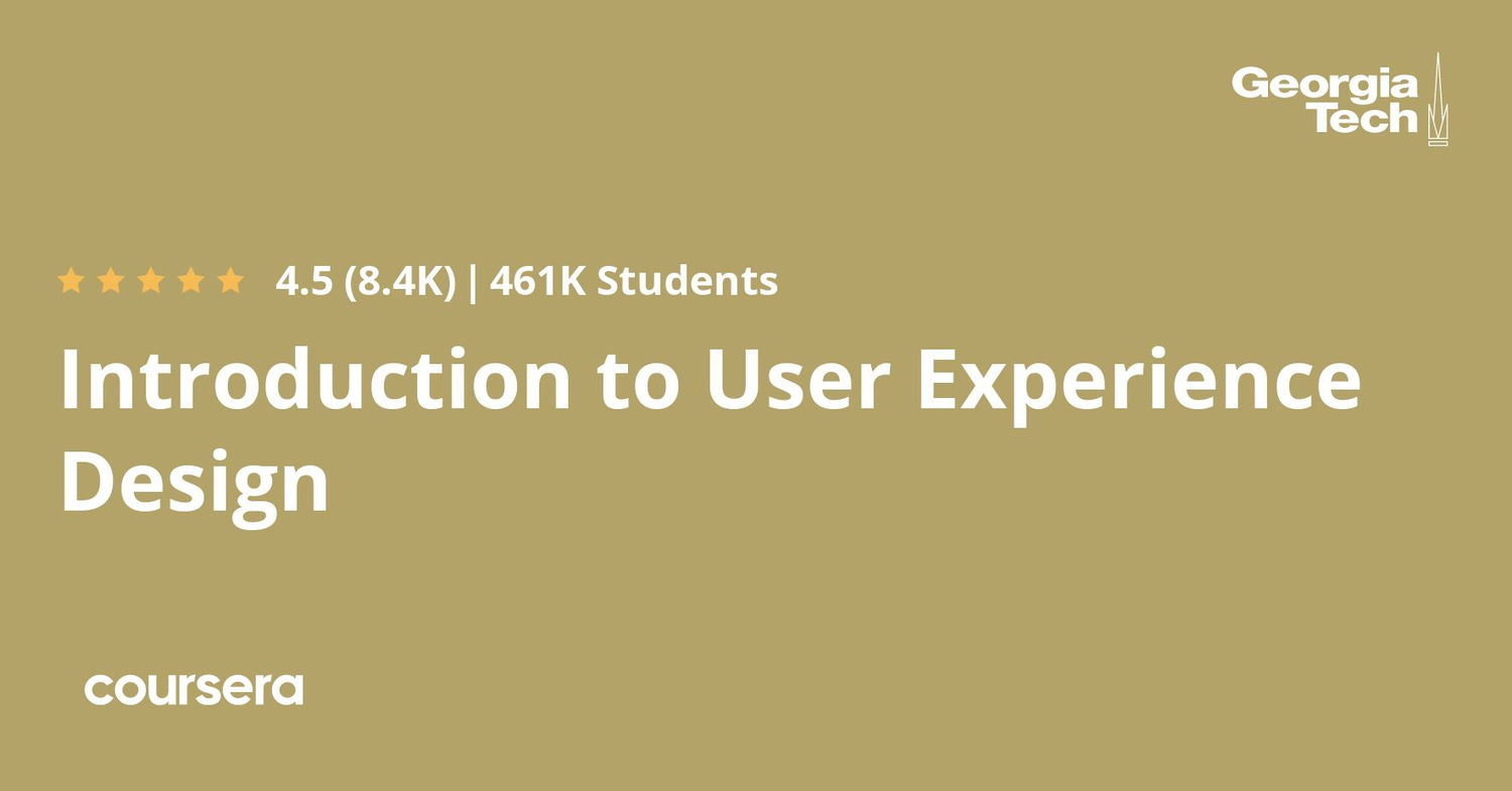 Introduction to User Experience Design