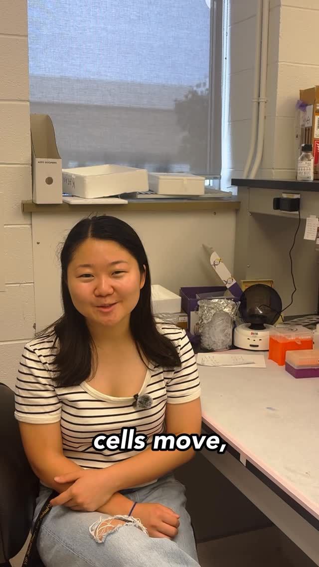 Cell & Systems Biology on Instagram: "🔬Meet Karan who’s studying the role of focal adhesions—or what she cleverly calls cells’ “grabby hands”—in cell migration! 💻Keep watching to learn about what focal adhesions are, the cool microscopes Karan uses to study them @uoft , and why they’re important in pathological conditions like cancer. @csbgu  #LifeSciences #CellBiology #CancerBiology #FocalAdhesions #Microscopy"