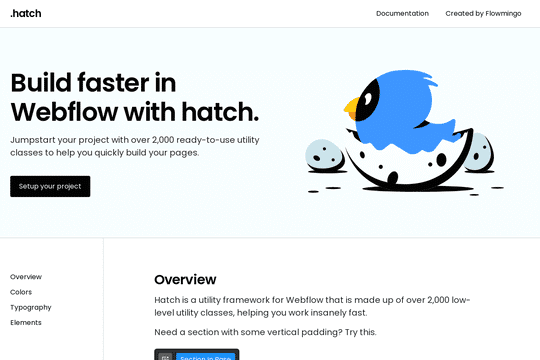 hatch-a-utility-framework-for-webflow - Webflow