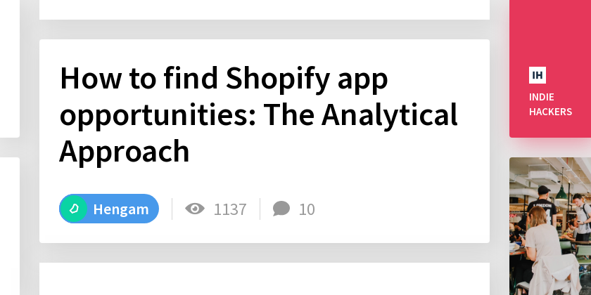 How to find Shopify app opportunities: The Analytical Approach