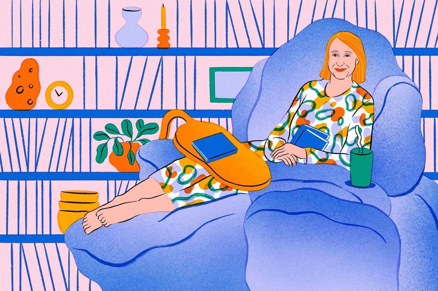 Illustration of Emma Straub by Nhung Lê