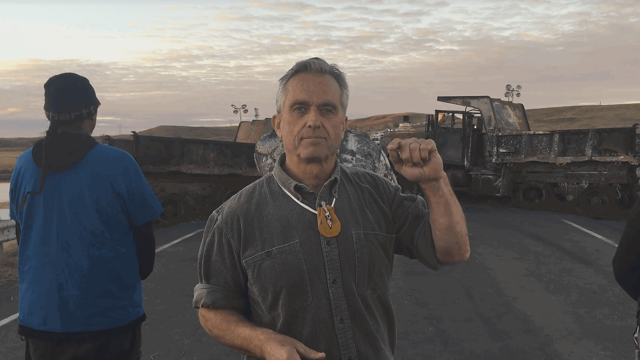 Robert F. Kennedy, Jr. Speaks At Standing Rock Reservation in Protest of Pipeline