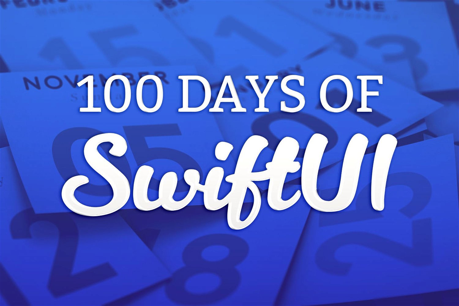 The 100 Days of SwiftUI