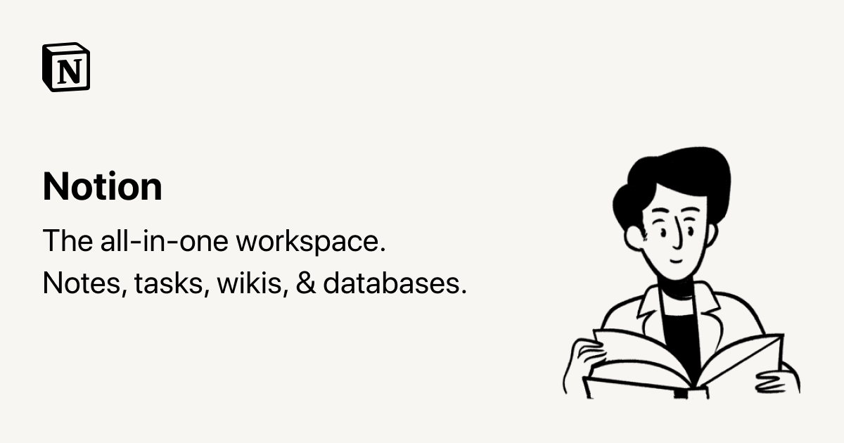 Notion - One workspace. Every team.