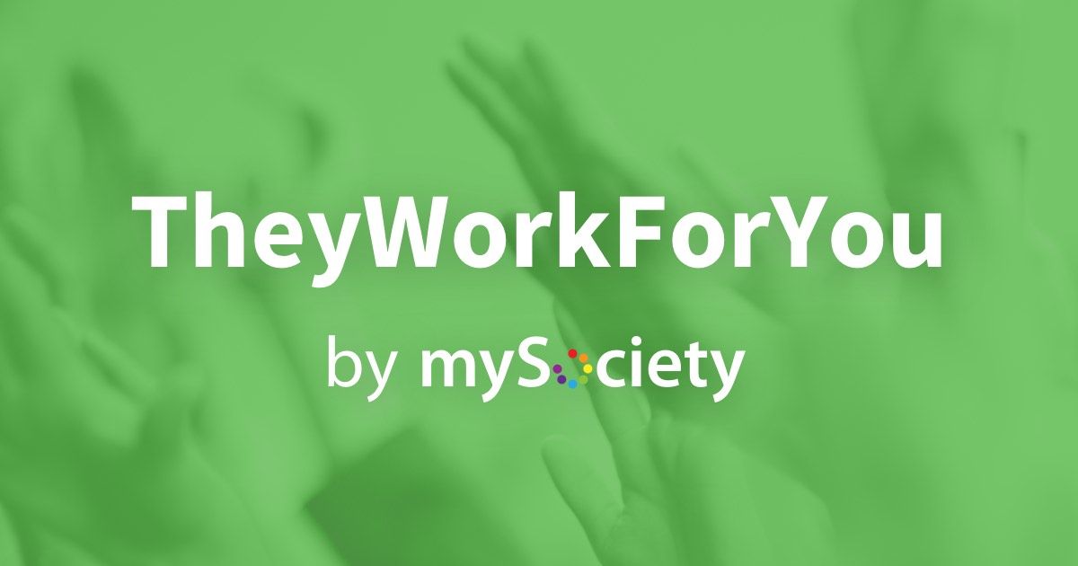 TheyWorkForYou: Hansard and Official Reports for the UK Parliament, Scottish Parliament, and Northern Ireland Assembly - done right